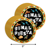 Final Fiesta Party Tableware Kit For 16 Guests 64 Piece