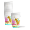 Gold Unicorn Birthday Party Tableware Kit For 16 Guests 64 Piece