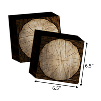 Timber They've Fallen In Love Tree Jack and Jill Party Tableware Kit For 16 Guests 64 Piece