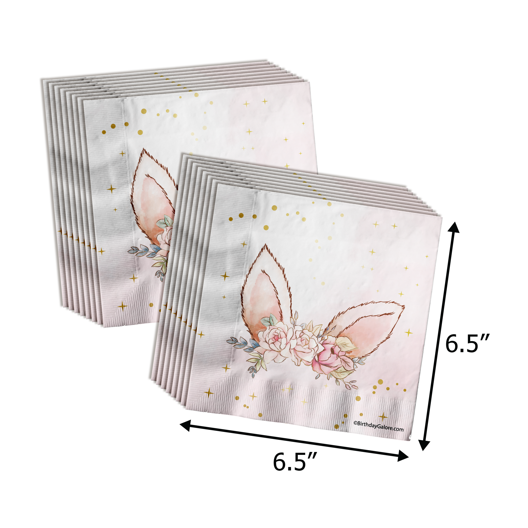Some Bunny is Turning One 1st Birthday Party Supplies 64 Piece Tableware Set Includes Large 9" Paper Plates Dessert Plates, Cups and Napkins Kit for 16