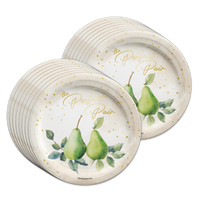 Perfect Pear Bridal Shower Party Tableware Kit For 16 Guests