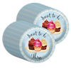 Sweet to Be Three 3rd Birthday Party Supplies Large 9" Paper Plates in Bulk 32 Piece