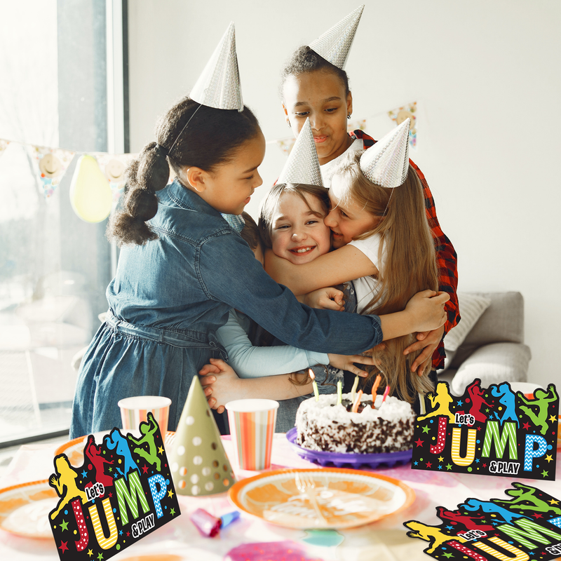 Jump Bounce House Birthday Party Invitations (20)