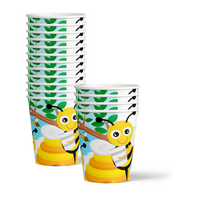 Bee Birthday Party Tableware Kit For 16 Guests - BirthdayGalore.com