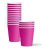 Solid Pink Birthday Party Tableware Kit For 16 Guests