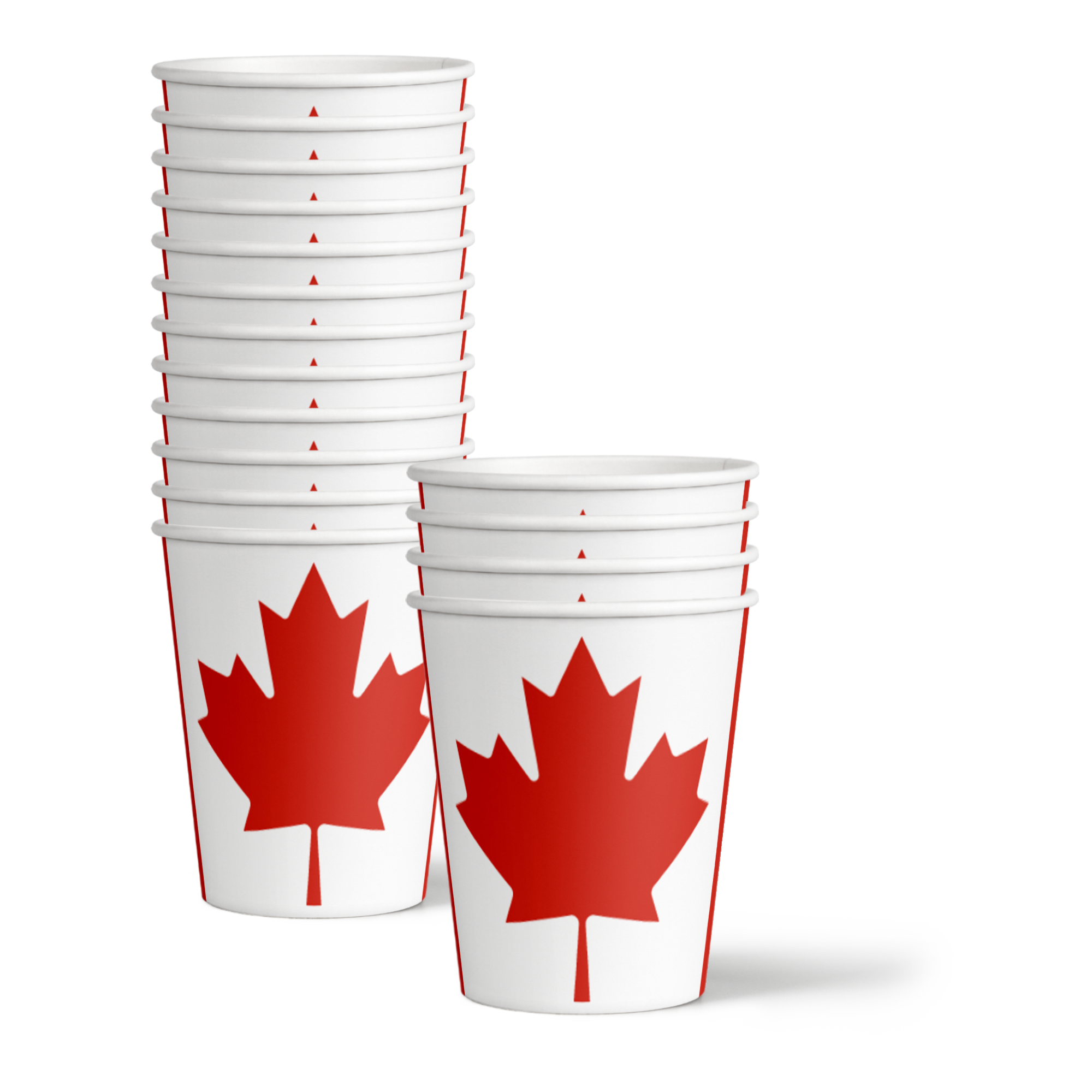 Canadian Flag Birthday Party Tableware Kit For 16 Guests