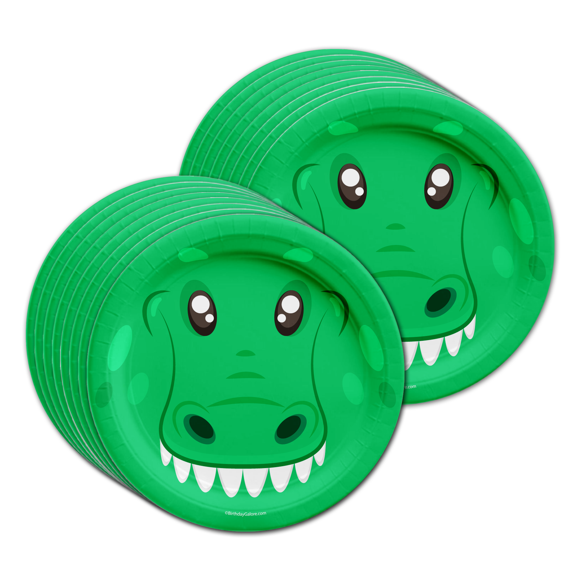 Alligator Birthday Party Tableware Kit For 16 Guests