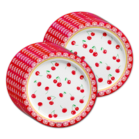 Cherry Birthday Party Tableware Kit For 16 Guests