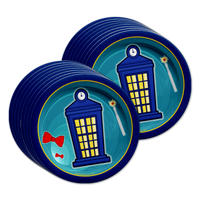 Time Traveler Party Tableware Kit For 16 Guests - BirthdayGalore.com
