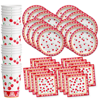 Cherry Birthday Party Tableware Kit