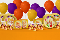 Two Cool Summer 2nd Birthday Party Tableware Kit For 16 Guests