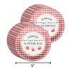 Someone Berry Sweet is on the Way Strawberry Baby Shower Party Supplies 64 Piece Tableware Set Includes Large 9" Paper Plates Dessert Plates, Cups and Napkins Kit for 16