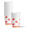 Someone Berry Sweet is on the Way Strawberry Baby Shower Party Supplies 64 Piece Tableware Set Includes Large 9" Paper Plates Dessert Plates, Cups and Napkins Kit for 16