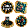 Final Fiesta Party Tableware Kit For 16 Guests 64 Piece