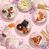 Pink and Gold 21st Birthday Party Tableware Kit For 16 Guests 64 Piece