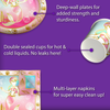 Gold Mermaid Birthday Party Tableware Kit For 16 Guests 64 Piece