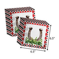 Off Two the Races Derby Day 2nd Birthday Party Supplies 64 Piece Tableware Set Includes Large 9" Paper Plates Dessert Plates, Cups and Napkins Kit for 16