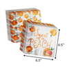 A Sweet Peach is on the Way Baby Shower Party Supplies 64 Piece Tableware Set Includes Large 9" Paper Plates Dessert Plates, Cups and Napkins Kit for 16