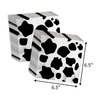Her Last Rodeo Cow Print Party Tableware Kit For 16 Guests 64 Piece