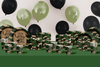 The BIG One Buck Hunter 1st Birthday Party Supplies 64 Piece Tableware Set Includes Large 9" Paper Plates Dessert Plates, Cups and Napkins Kit for 16