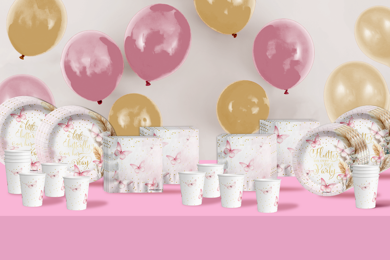 Colour Baby Shower Plates And Cups Baby Girl Shower Plates And