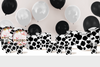 Her Last Rodeo Cow Print Party Tableware Kit For 16 Guests 64 Piece