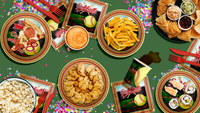 Softball 8th Birthday Party Supplies 64 Piece Tableware Set Includes Large 9" Paper Plates Dessert Plates, Cups and Napkins Kit for 16