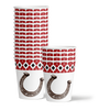 Off Two the Races Derby Day 2nd Birthday Party Supplies 64 Piece Tableware Set Includes Large 9" Paper Plates Dessert Plates, Cups and Napkins Kit for 16
