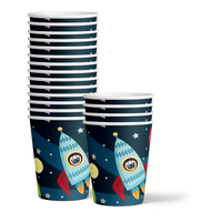 Astronaut Birthday Party Tableware Kit For 16 Guests