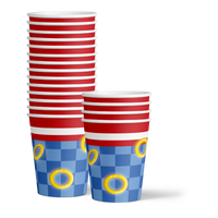 Sonic Birthday Party Tableware Kit For 16 Guests