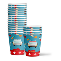 Medical Doctor/Nurse Birthday Party Tableware Kit For 16 Guests - BirthdayGalore.com