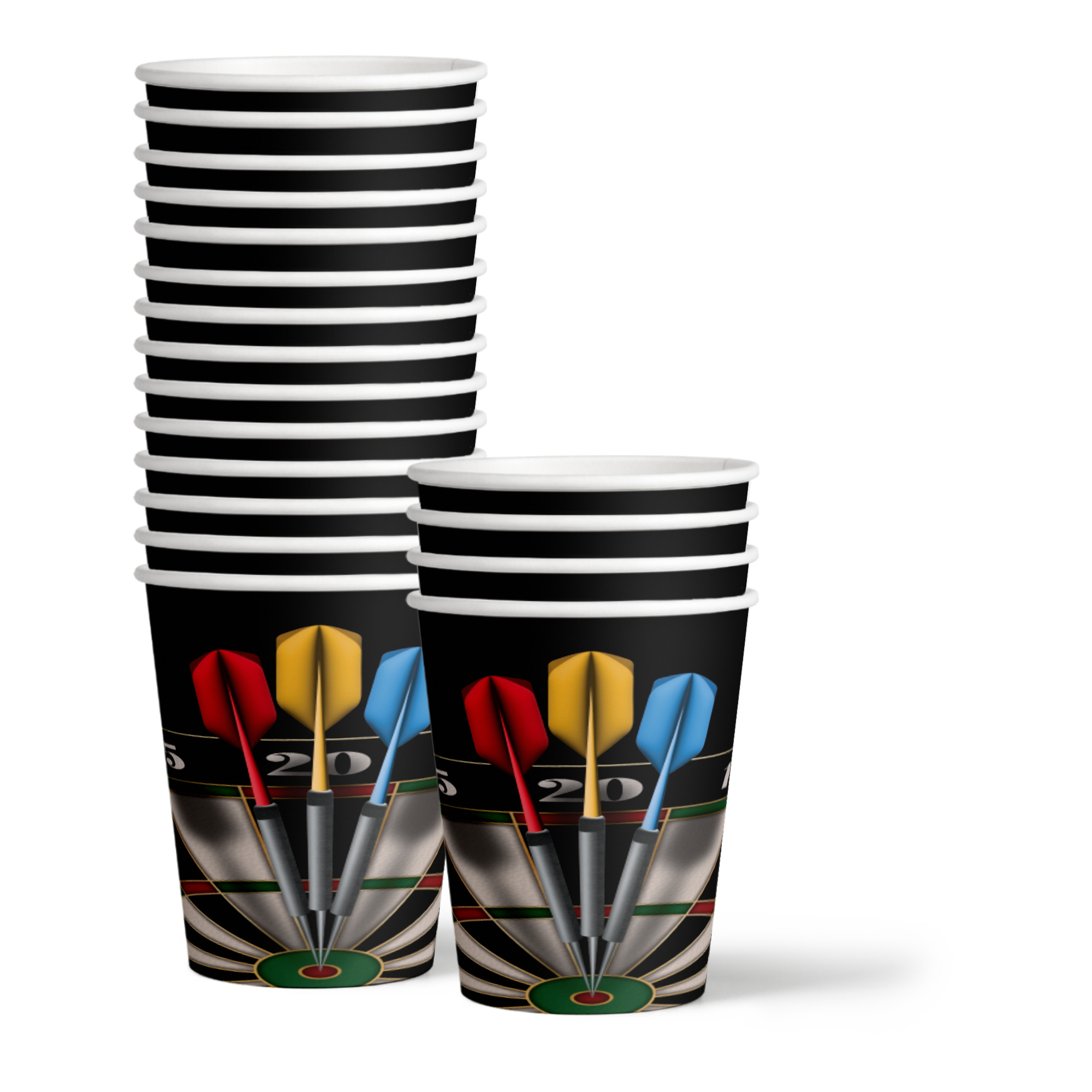 Darts Birthday Party Tableware Kit For 16 Guests