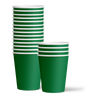 Solid Dark Green Birthday Party Tableware Kit For 16 Guests