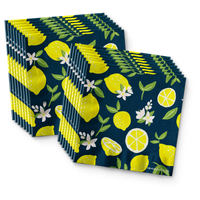 Our Main Squeeze is Turning One Lemon 1st Birthday Party Tableware Kit For 16 Guests