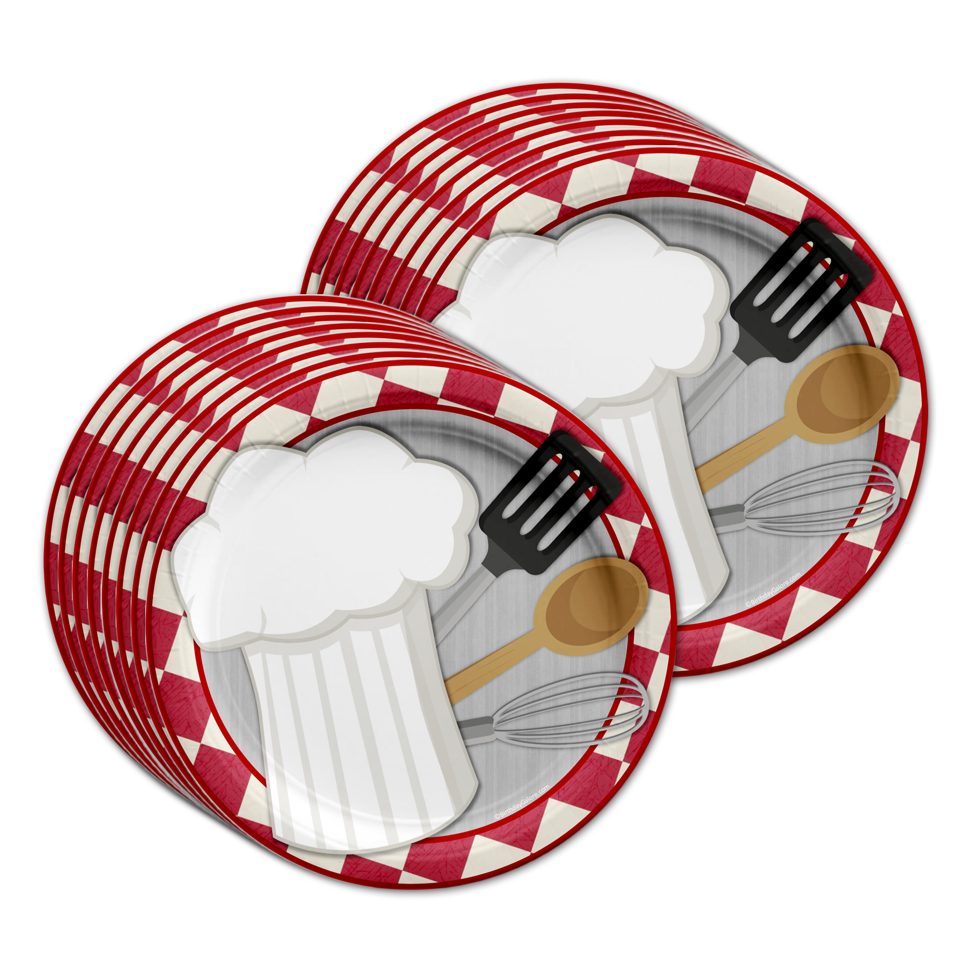 Party Cookware Chef Cooking Birthday Party Tableware Kit For 16 Guests
