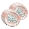 Groovy One Let's Get Groovy 1st Birthday Party Tableware Kit For 16 Guests