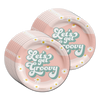 Let's Get Groovy Five is a Vibe Birthday Party Tableware Kit For 16 Guests 64 Piece