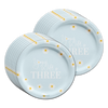 Young Wild and Three Daisy 3rd Birthday Party Tableware Kit For 16 Guests