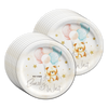 Teddy Bear Birthday Party Tableware Kit For 16 Guests
