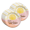 Hello Sunshine Pink Birthday Party Tableware Kit For 16 Guests
