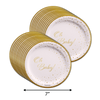 Girl's Baby Shower Tableware Kit For 24 Guests
