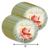 A Baby is Brewing Tea Baby Shower Party Supplies Large 9" Paper Plates in Bulk 32 Piece