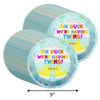 Oh Duck! We're Having Twins Baby Shower Party Supplies Large 9" Paper Plates in Bulk 32 Piece