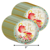 Tea For Two 2nd Birthday Party Supplies Large 9" Paper Plates in Bulk 32 Piece