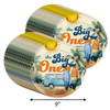 The Big One Surfer 1st Birthday Party Supplies Large 9" Paper Plates in Bulk 32 Piece