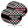 Need Four Speed Racing 4th Birthday Party Supplies Large 9" Paper Plates in Bulk 32 Piece