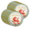 A Baby is Brewing Tea Baby Shower Party Supplies Large 9" Paper Plates in Bulk 32 Piece