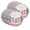 Sugarplum Fairy Turns One 1st Birthday 9" Dinner Plates 32 Count