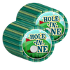 Hole in One Golfing First Birthday Party Supplies Large 9" Paper Plates in Bulk 32 Piece