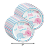 What Will the Little Peanut Be? Gender Reveal Tableware Kit For 24 Guests